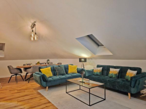 NEU I Penthouse 90qm I Europapark I Boxspring I Nespresso I Parking